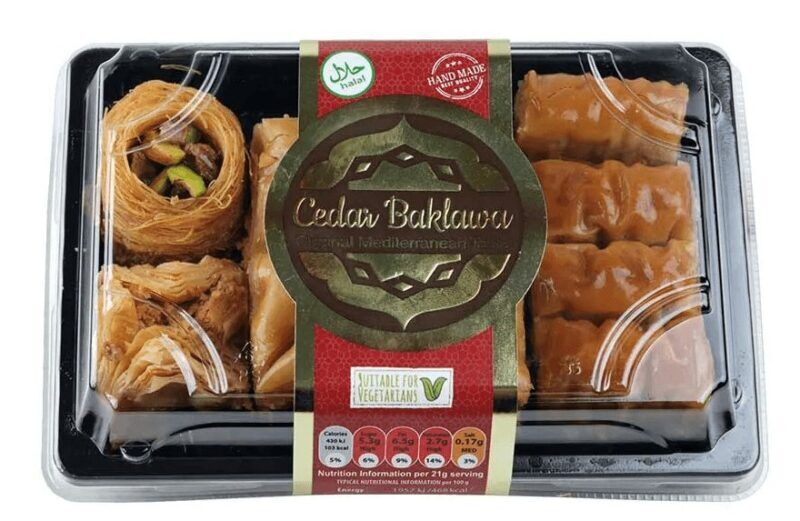 Mixed Baklava Gift Platter - 215g - GoodFoodDelivered